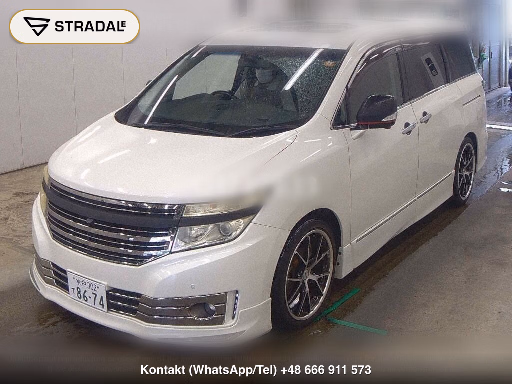 NISSAN ELGRAND 5D 4WD RIDER BLACK LINE BLACK LEATHER POWER SEA, miniaturka 5