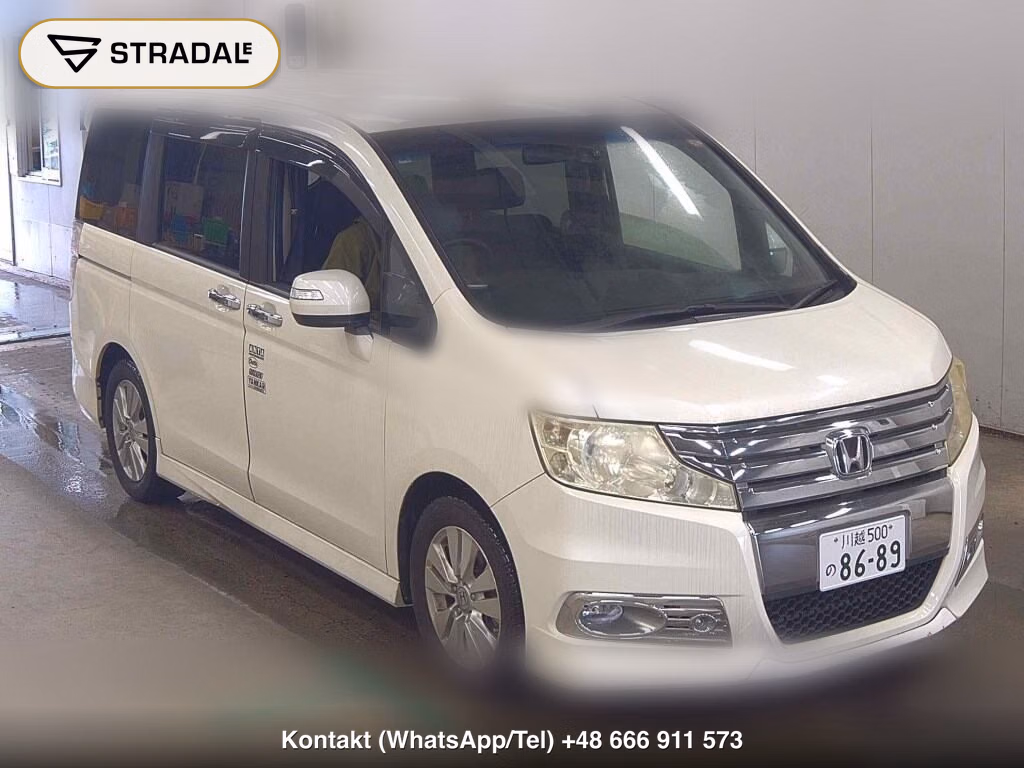 HONDA STEPWAGON SPADA Z HDD NAVI EDITION 2012, aukcja z Japonii, zdjęcie 1