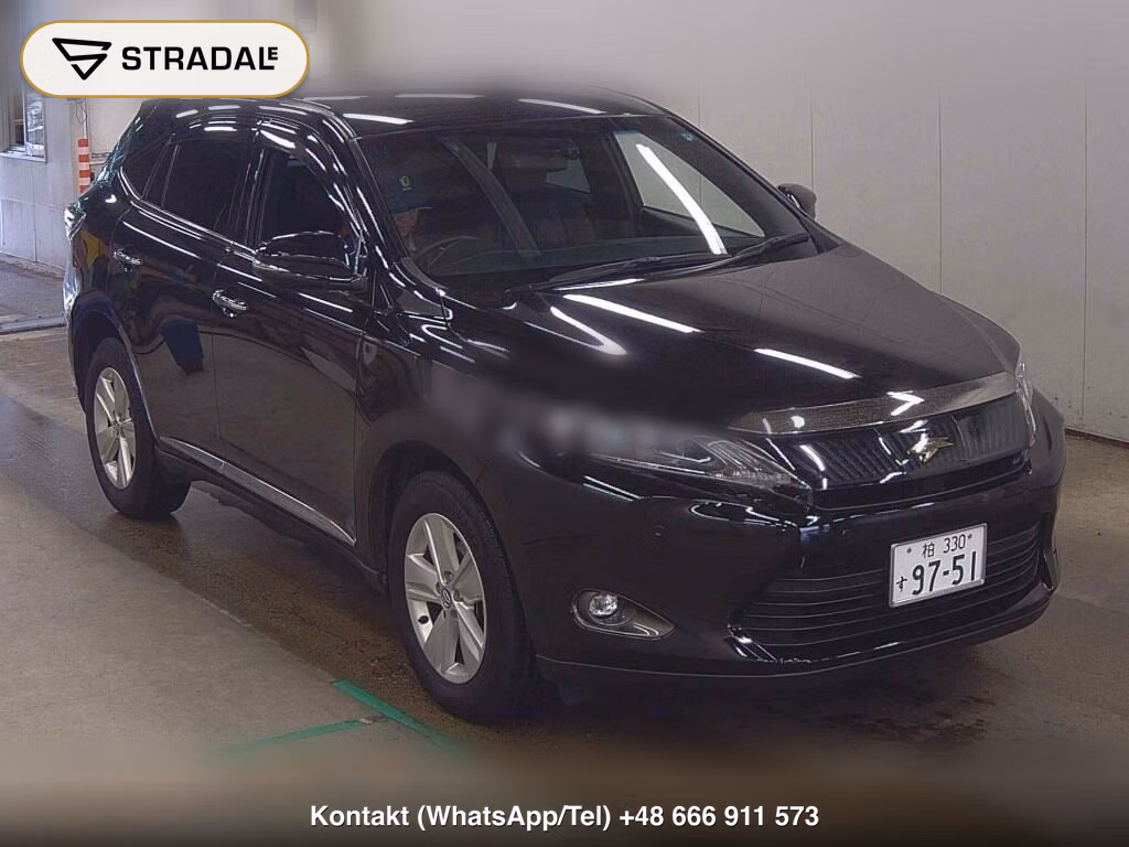 TOYOTA HARRIER ELEGANCE 2015, aukcja z Japonii, zdjęcie 1