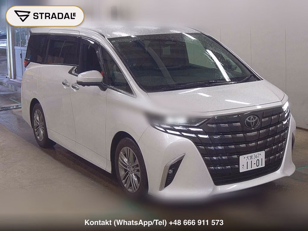 TOYOTA ALPHARD Z 2024, aukcja z Japonii, zdjęcie 1