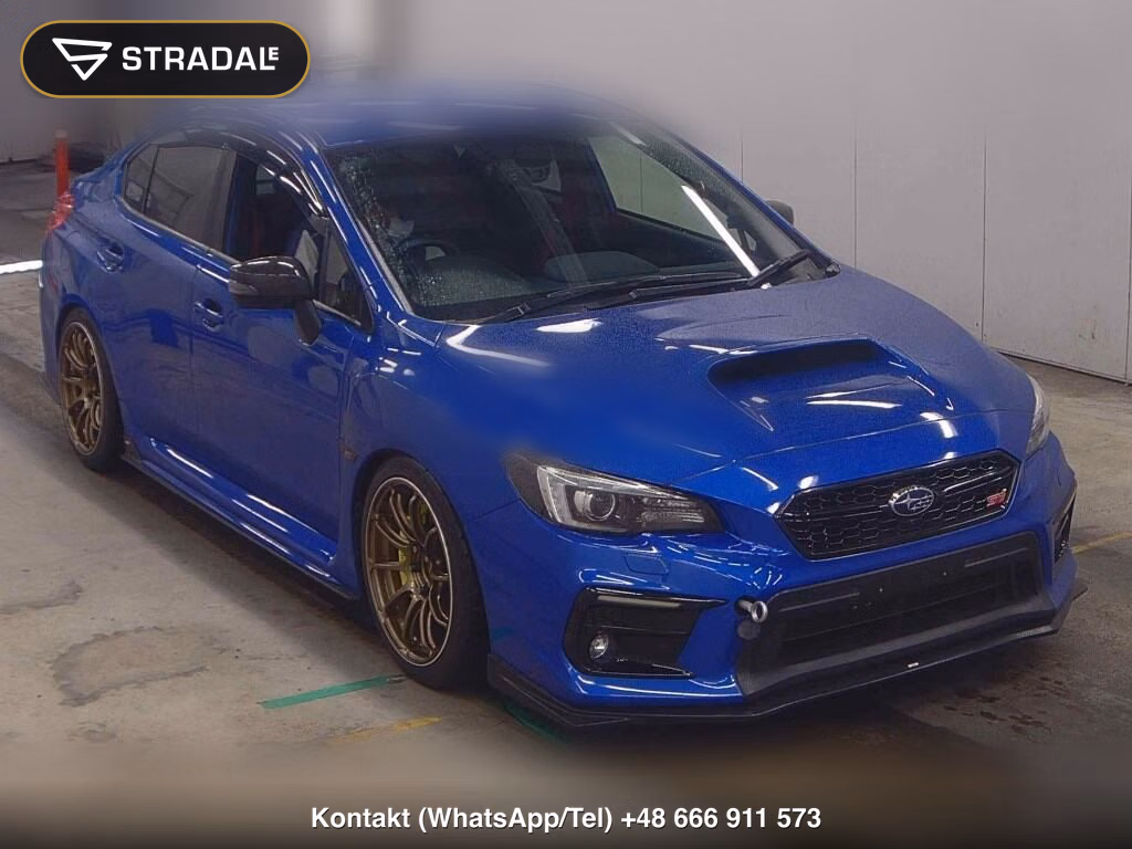 SUBARU WRX STI 4WD STI 2020, aukcja z Japonii, zdjęcie 1