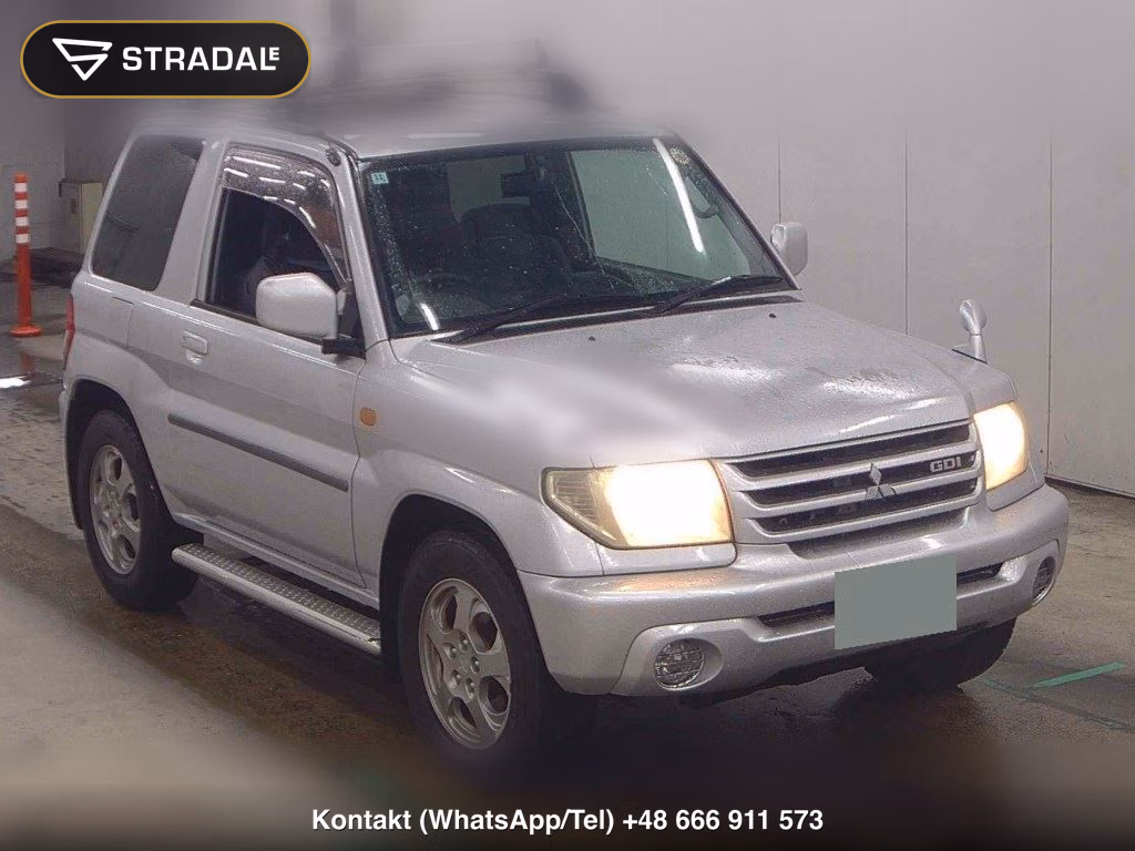 MITSUBISHI PAJERO IO 3D 4WD ZR 2000, aukcja z Japonii, zdjęcie 1