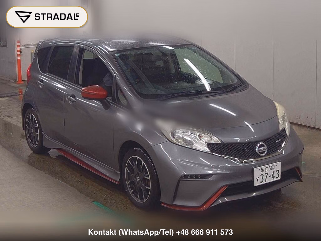 NISSAN NOTE NISMO 2015, aukcja z Japonii, zdjęcie 1