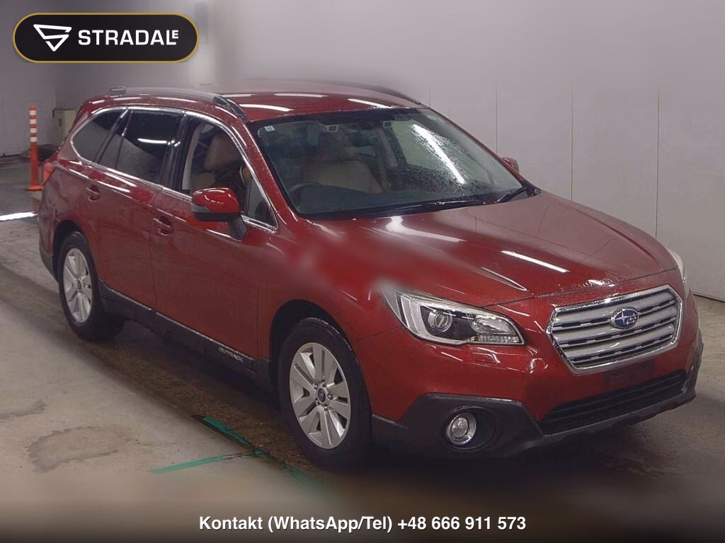 SUBARU OUTBACK 4WD BASE GRADE 2015, aukcja z Japonii, zdjęcie 1