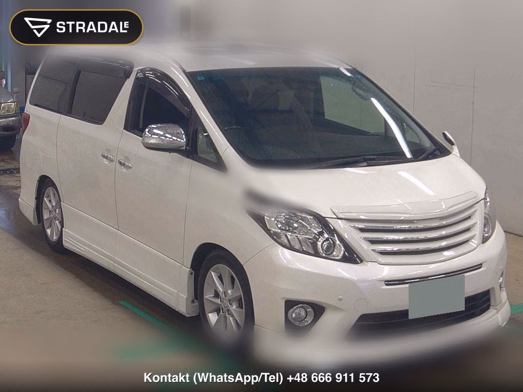 TOYOTA ALPHARD 350S C PACKAGE 2012, aukcja z Japonii, zdjęcie 1