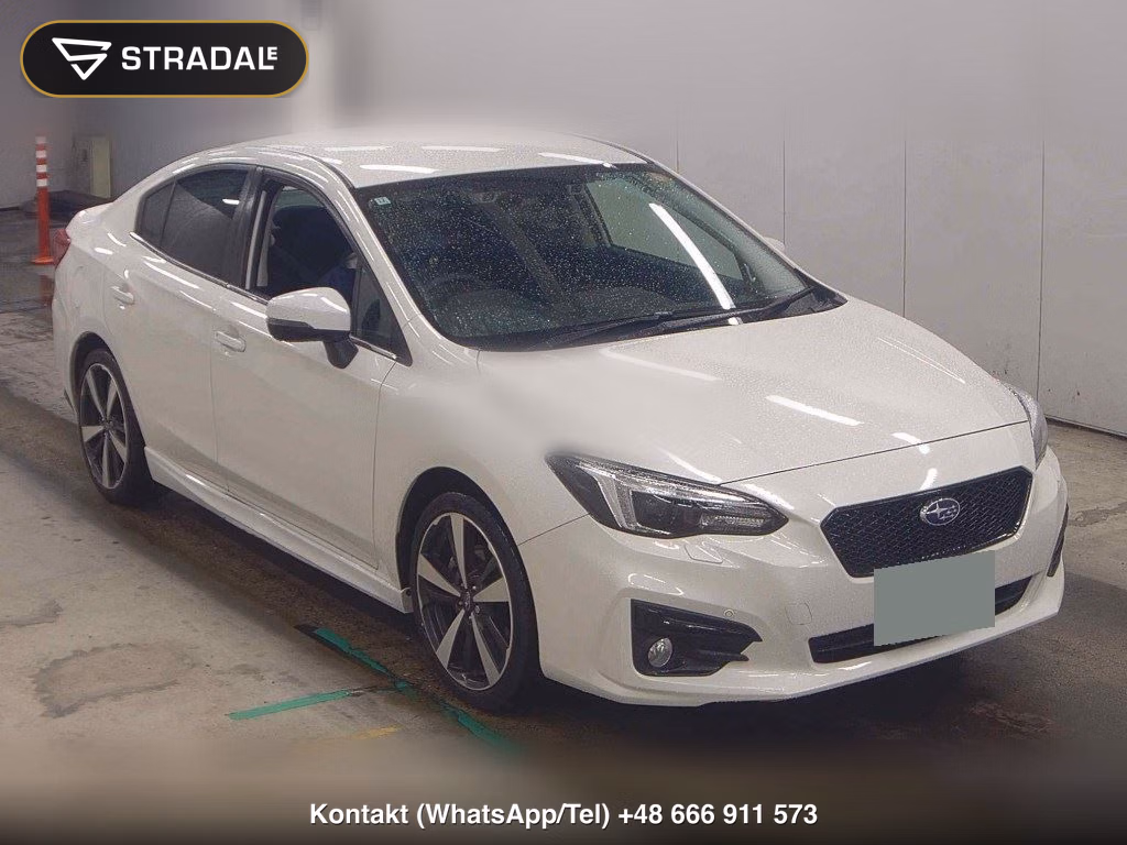 SUBARU IMPREZA G4 4WD 2.0I-S EYESIGHT 2016, aukcja z Japonii, zdjęcie 1