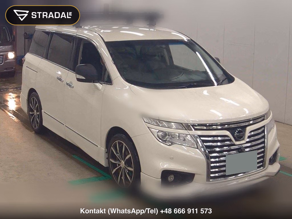 NISSAN ELGRAND 5D 250 HIGHWAY STAR 2012, aukcja z Japonii, zdjęcie 1