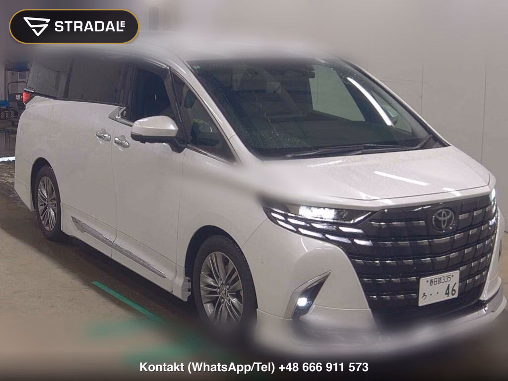 TOYOTA ALPHARD Z 2024, aukcja z Japonii, zdjęcie 1