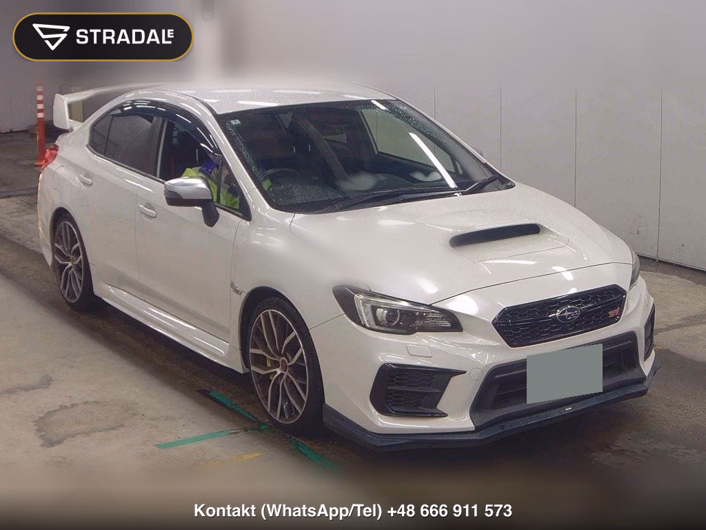 SUBARU WRX STI 4WD STI TYPE S 2020, aukcja z Japonii, zdjęcie 1