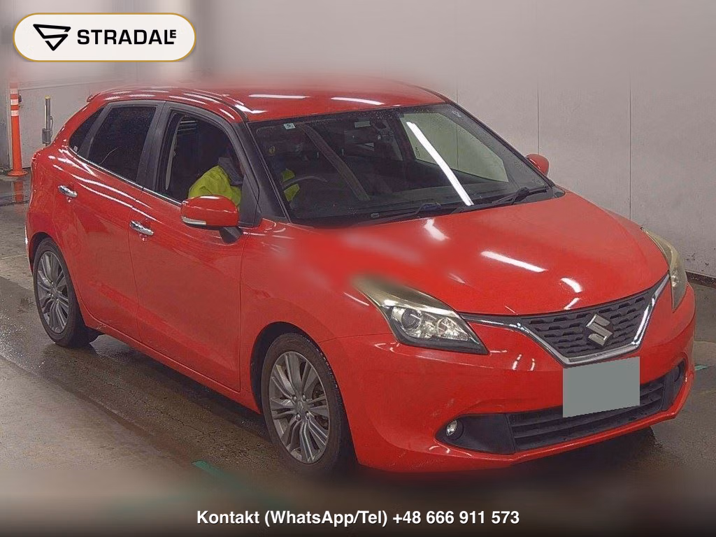 SUZUKI BALENO XT 2016, aukcja z Japonii, zdjęcie 1