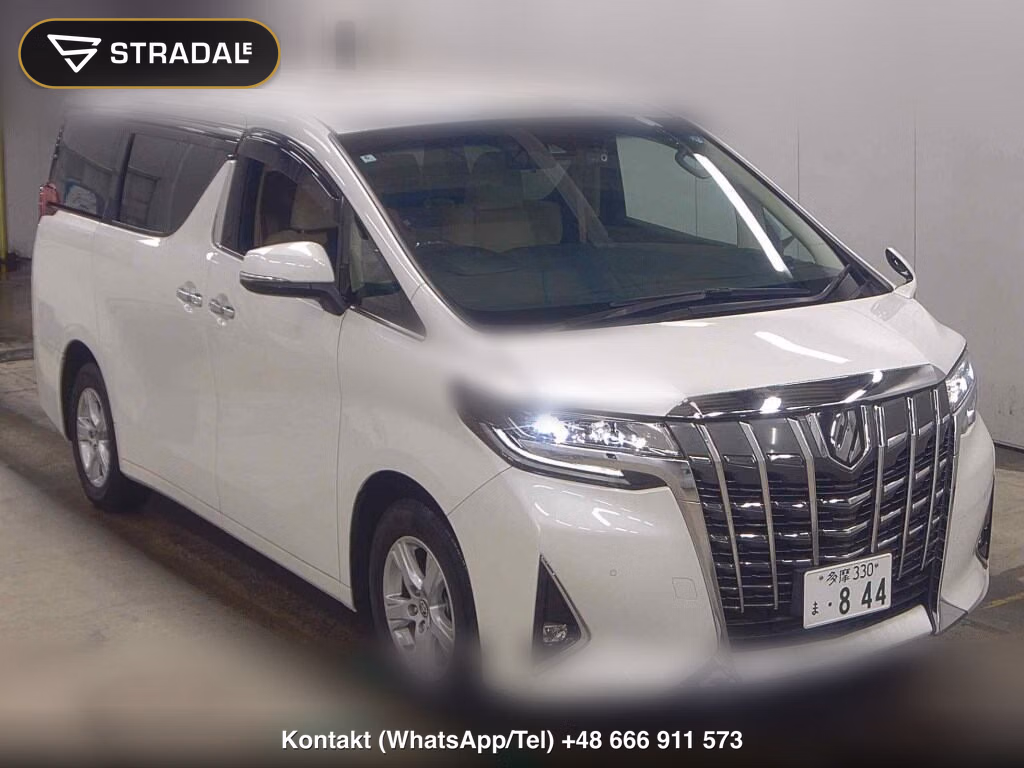 TOYOTA ALPHARD 4WD 2.5X 2022, aukcja z Japonii, zdjęcie 1