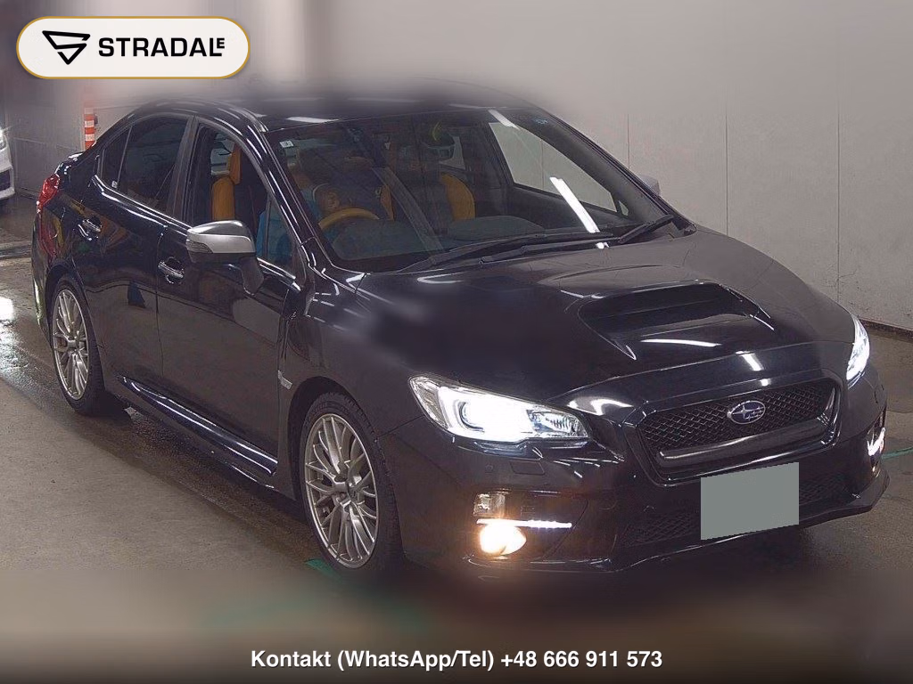 SUBARU WRX S4 4WD SPORVITA 2016, aukcja z Japonii, zdjęcie 1