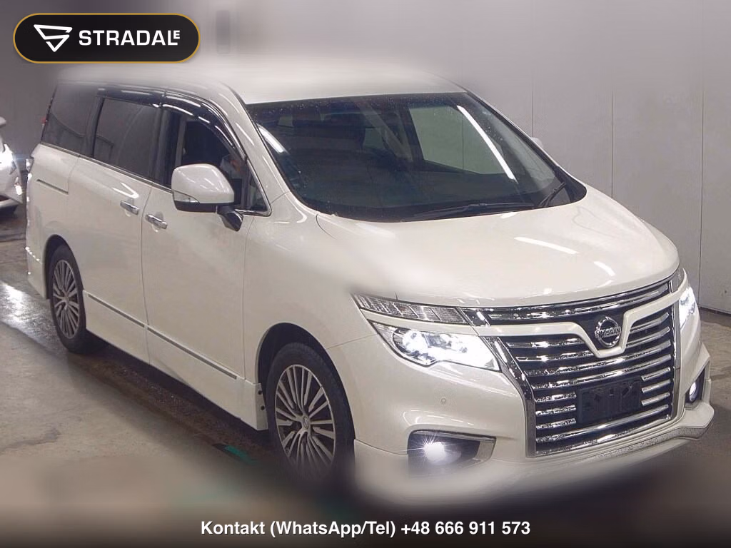 NISSAN ELGRAND 5D 250 HIGHWAY STAR 2015, aukcja z Japonii, zdjęcie 1