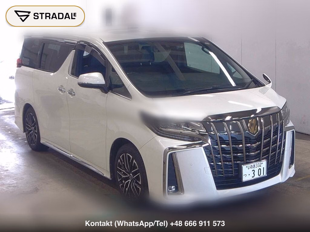 TOYOTA ALPHARD 2.5S TYPE GOLD 2020, aukcja z Japonii, zdjęcie 1