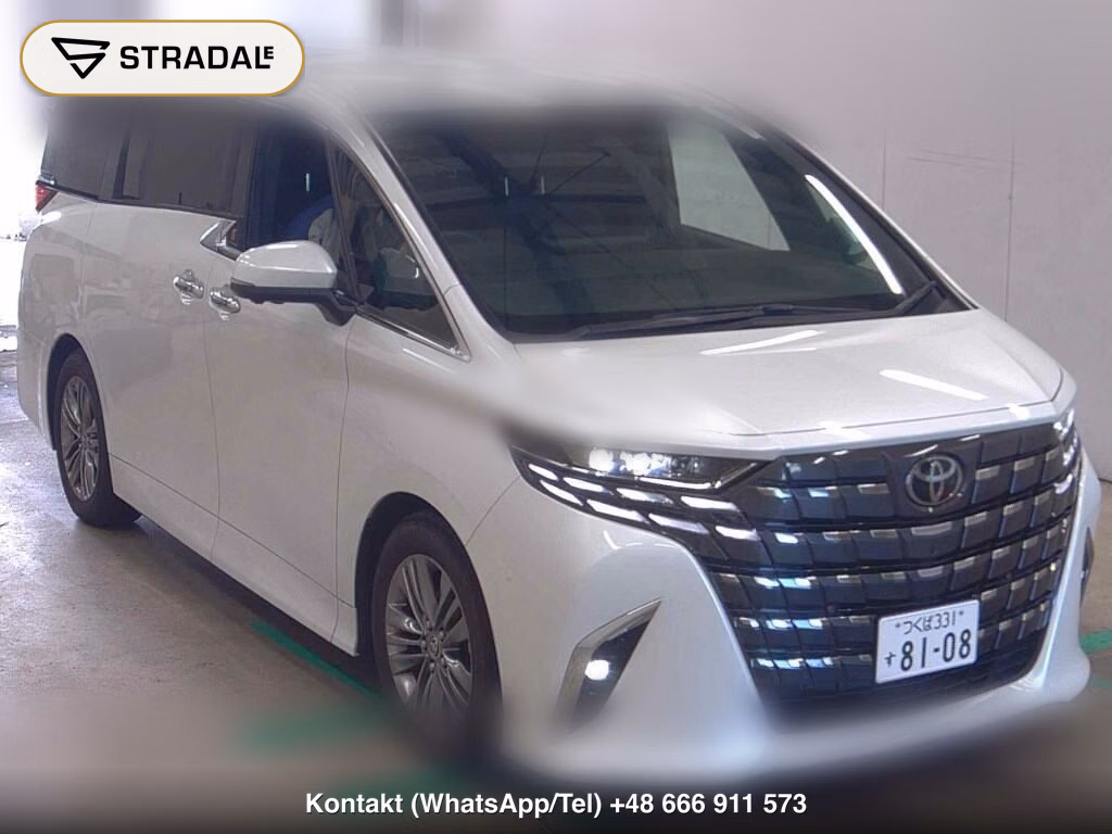 TOYOTA ALPHARD Z 2025, aukcja z Japonii, zdjęcie 1