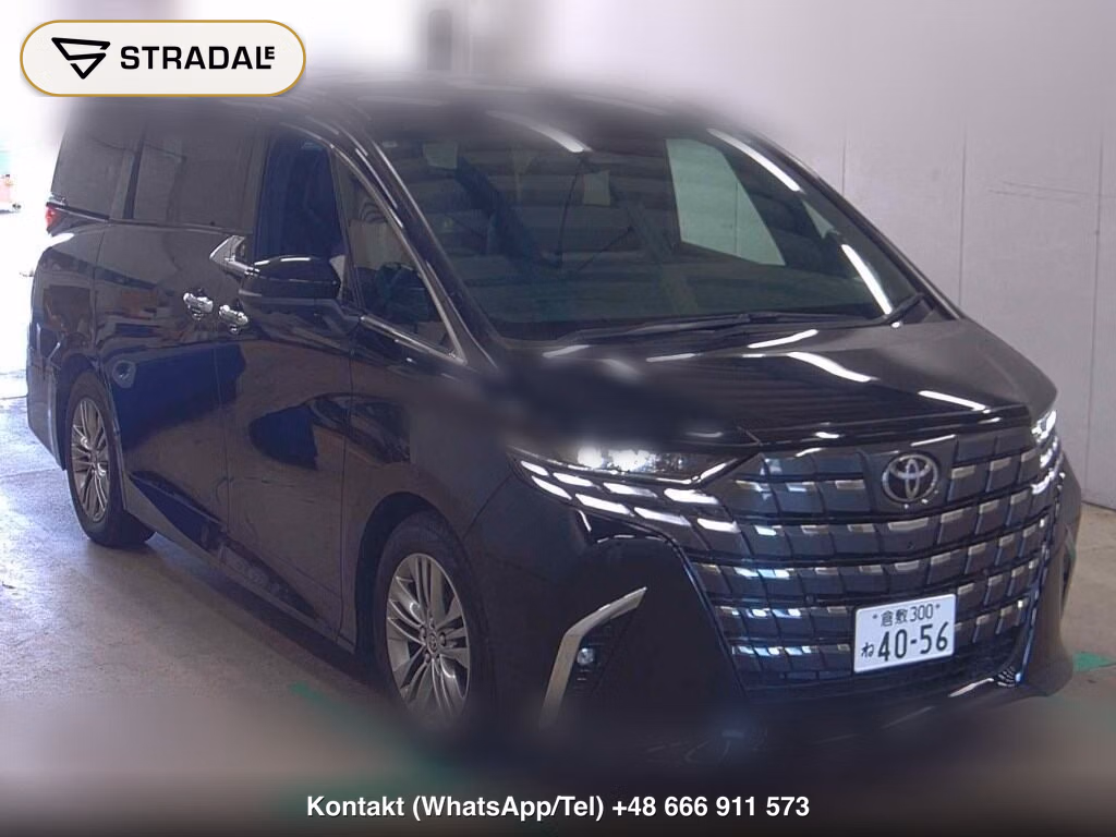 TOYOTA ALPHARD Z 2025, aukcja z Japonii, zdjęcie 1