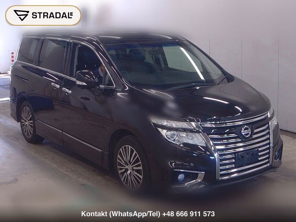 NISSAN ELGRAND 5D 250 HIGHWAY STAR S 2017, aukcja z Japonii, zdjęcie 1