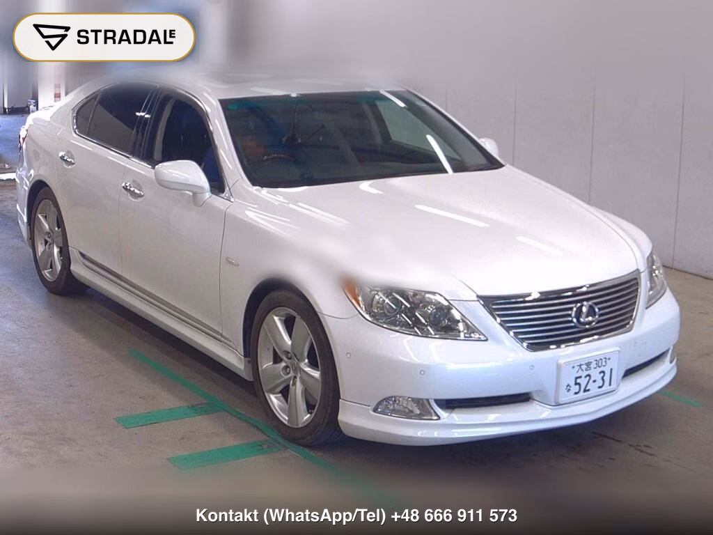 LEXUS LS LS460 VERSION S 2007, aukcja z Japonii, zdjęcie 1