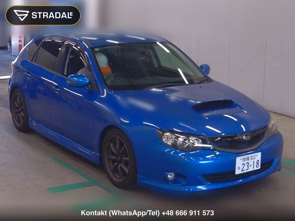 SUBARU IMPREZA 5D 4WD 2.0GT 2011, aukcja z Japonii, zdjęcie 1