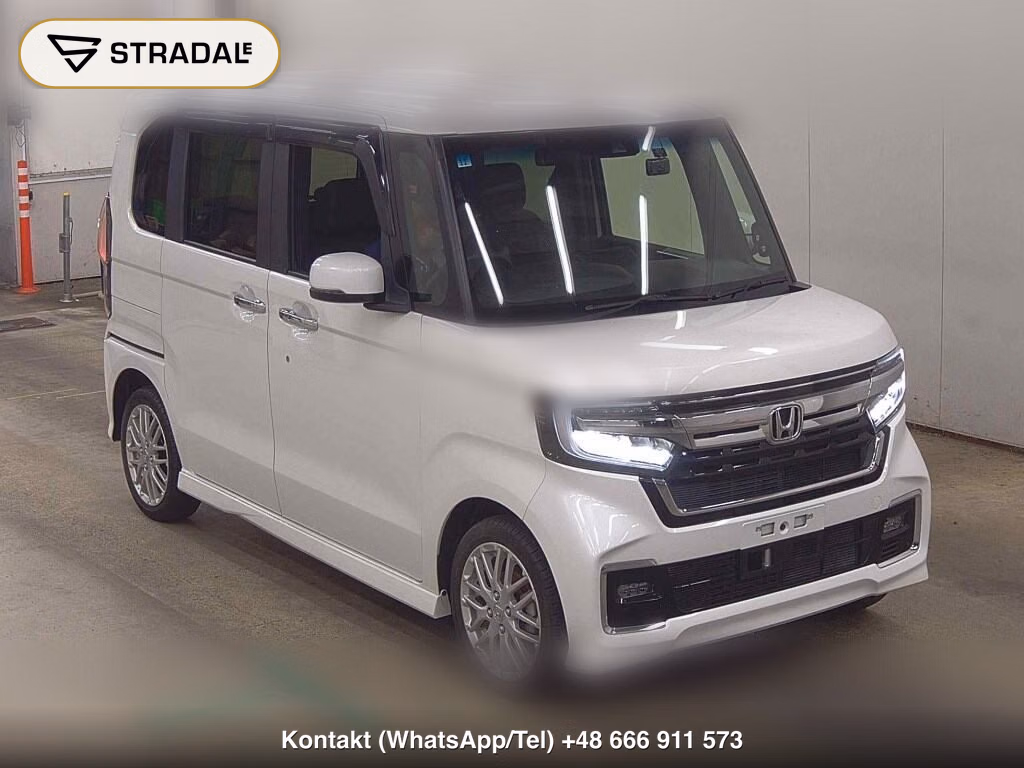 HONDA N-BOX CUSTOM 4WD L・TURBO 2021, aukcja z Japonii, zdjęcie 1