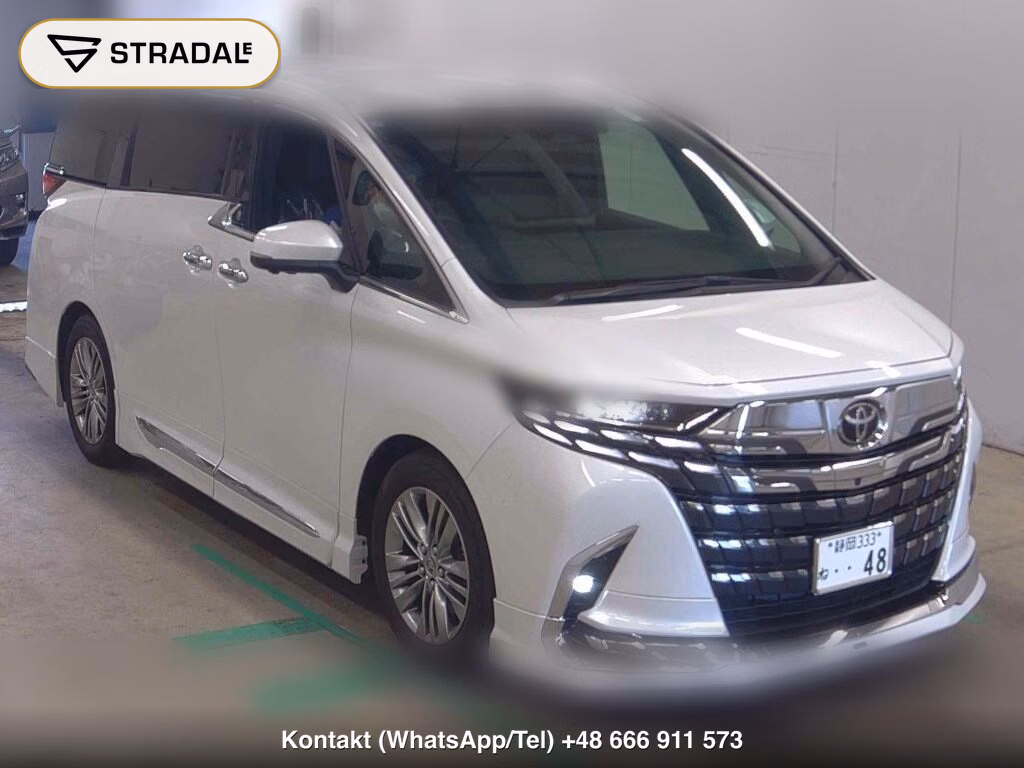 TOYOTA ALPHARD Z 2025, aukcja z Japonii, zdjęcie 1