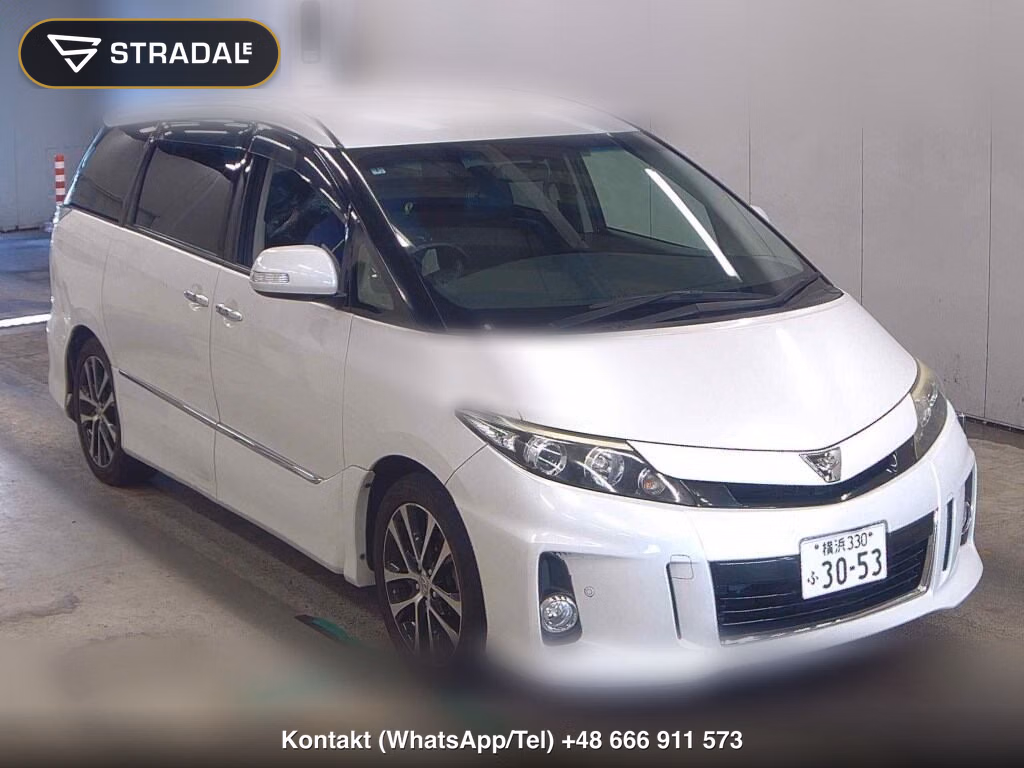 TOYOTA ESTIMA 5D AERAS PREMIUM EDITION 2014, aukcja z Japonii, zdjęcie 1