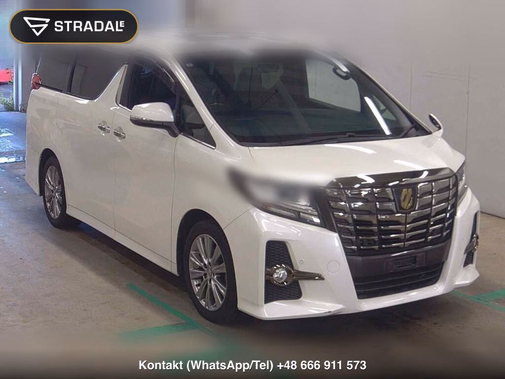 TOYOTA ALPHARD 2.5S A PACKAGE 2017, aukcja z Japonii, zdjęcie 1