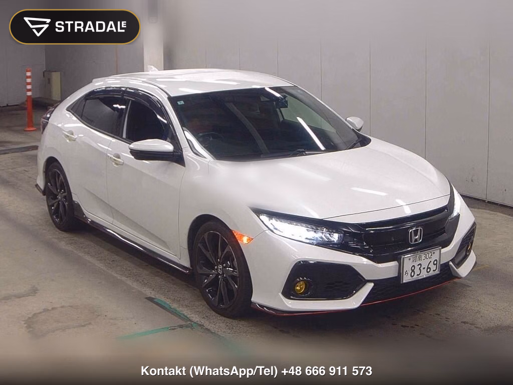 HONDA CIVIC 5D HATCHBACK 2018, aukcja z Japonii, zdjęcie 1