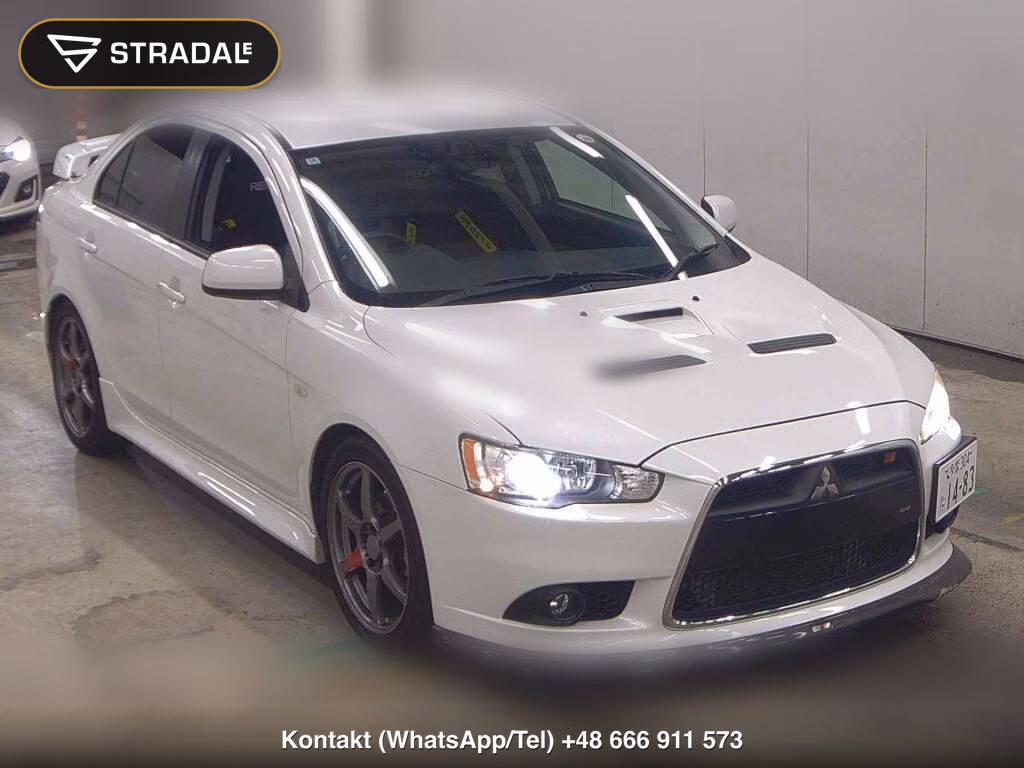 MITSUBISHI GALANT FORTIS 4WD RALLIART 2010, aukcja z Japonii, zdjęcie 1