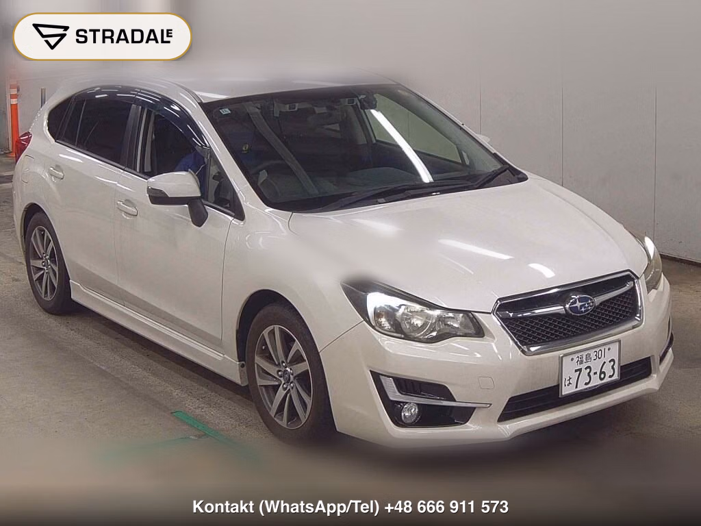 SUBARU IMPREZA SPORT 4WD 1.6I-S EYESIGHT 2016, aukcja z Japonii, zdjęcie 1