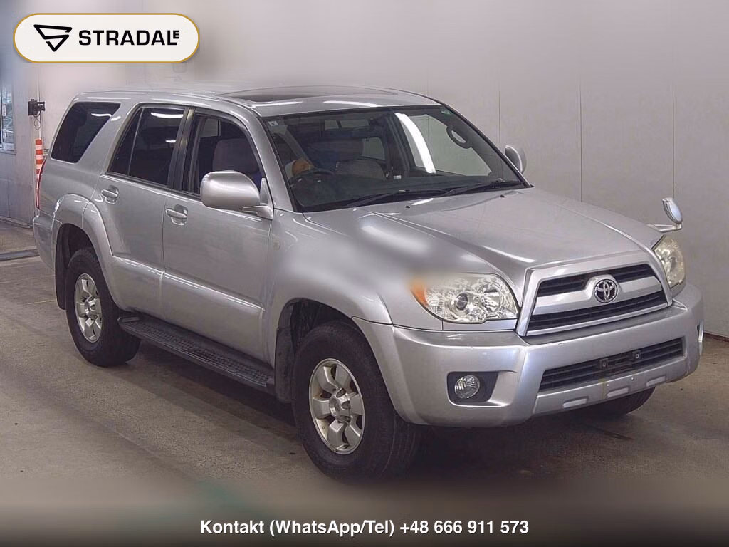 TOYOTA HILUX SURF 5D 4WD SSR-X 2006, aukcja z Japonii, zdjęcie 1