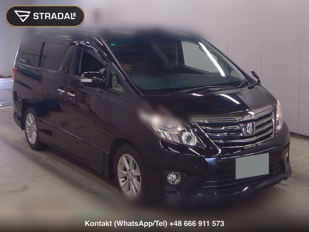 TOYOTA ALPHARD 240S TYPE GOLD 2012, aukcja z Japonii, zdjęcie 1