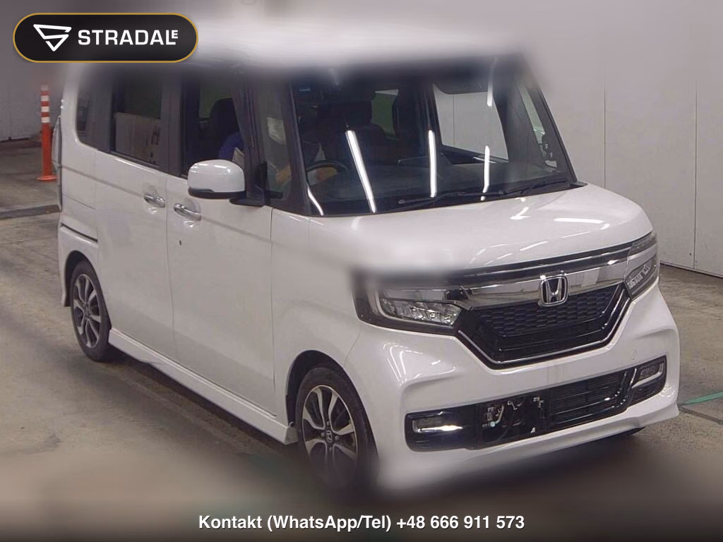 HONDA N-BOX CUSTOM G・L HONDA SENSING 2019, aukcja z Japonii, zdjęcie 1