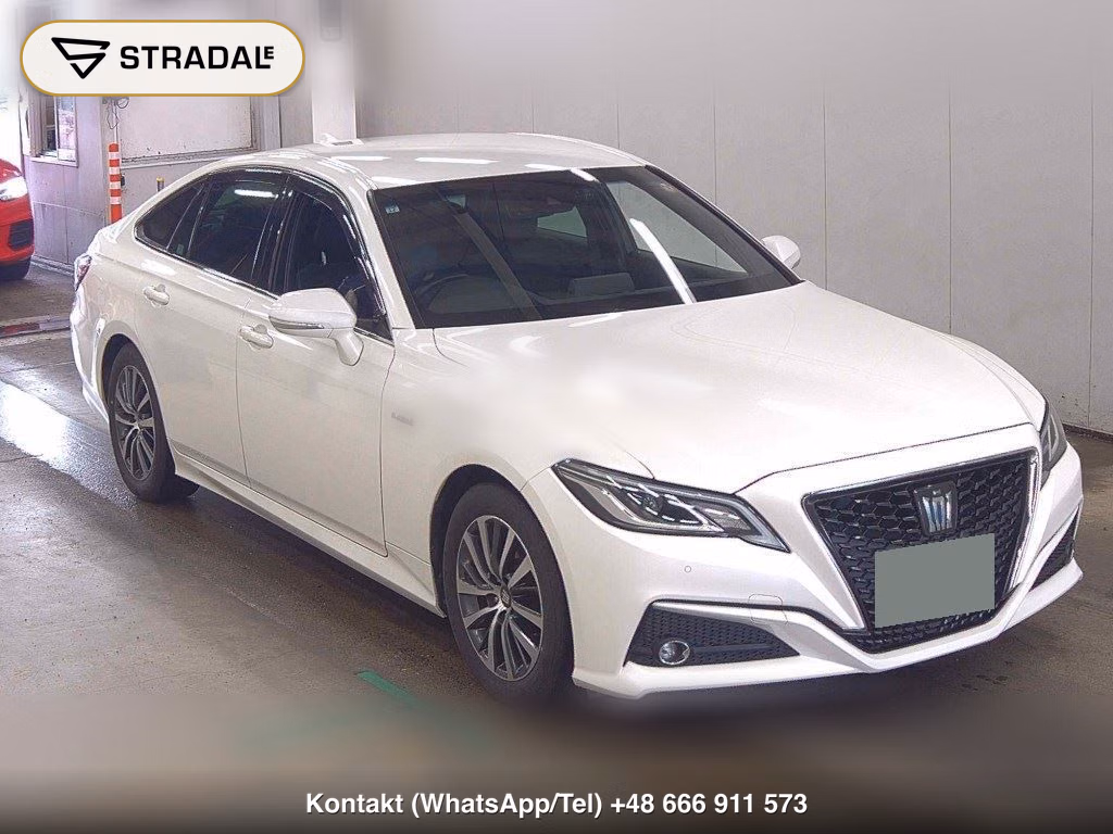 TOYOTA CROWN HYBRID S C PACKAGE 2019, aukcja z Japonii, zdjęcie 1