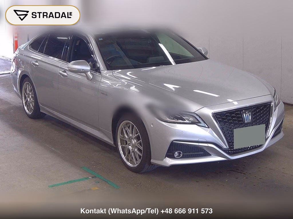 TOYOTA CROWN HYBRID 4WD S C PACKAGE FOUR 2018, aukcja z Japonii, zdjęcie 1