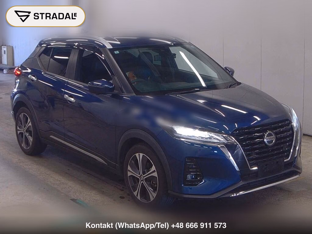 NISSAN KICKS 5D X 2022, aukcja z Japonii, zdjęcie 1