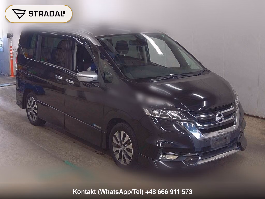 NISSAN SERENA 5D HIGHWAY STAR V SELECTION 2017, aukcja z Japonii, zdjęcie 1