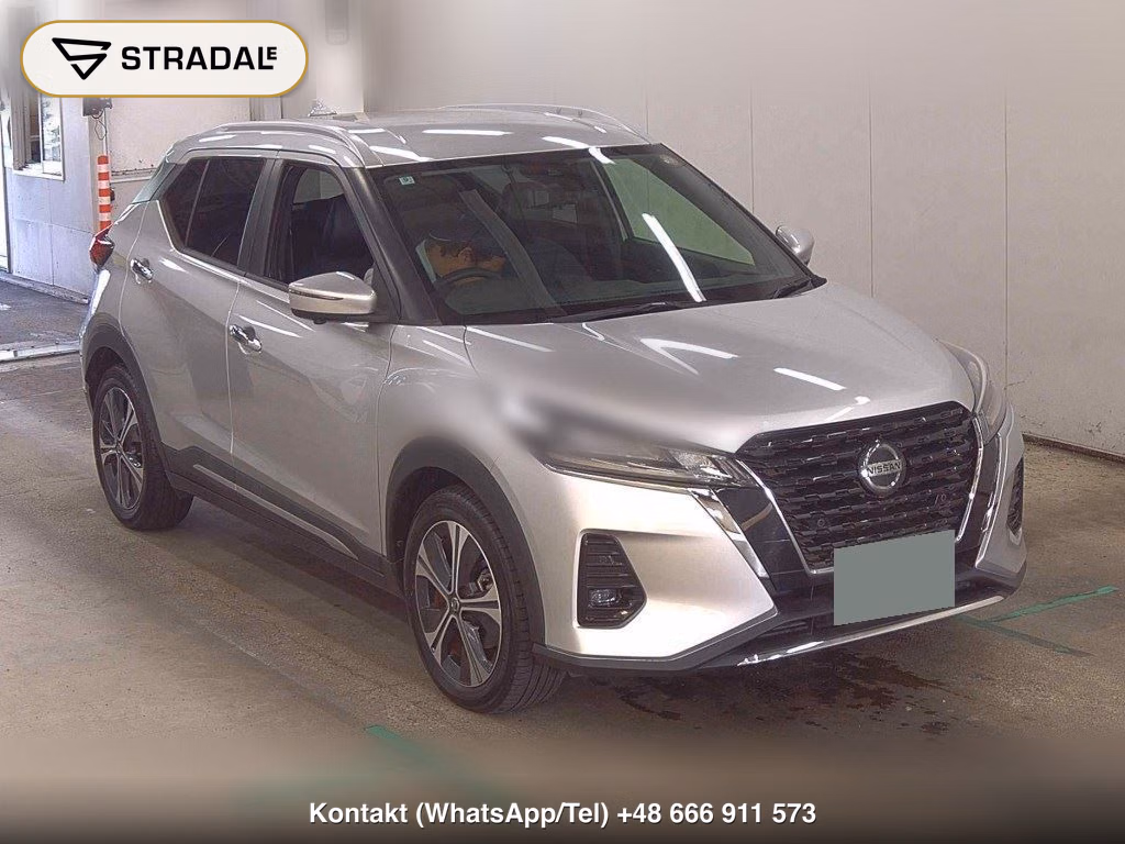 NISSAN KICKS 5D X 2021, aukcja z Japonii, zdjęcie 1