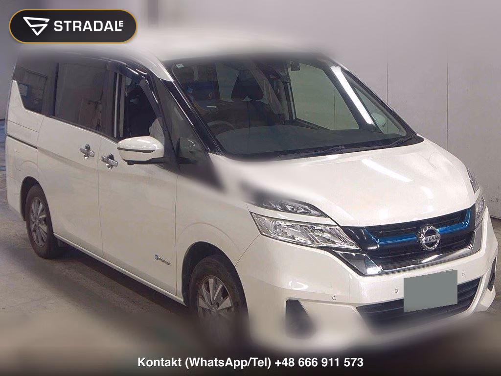 NISSAN SERENA 5D E-POWER XV 2018, aukcja z Japonii, zdjęcie 1