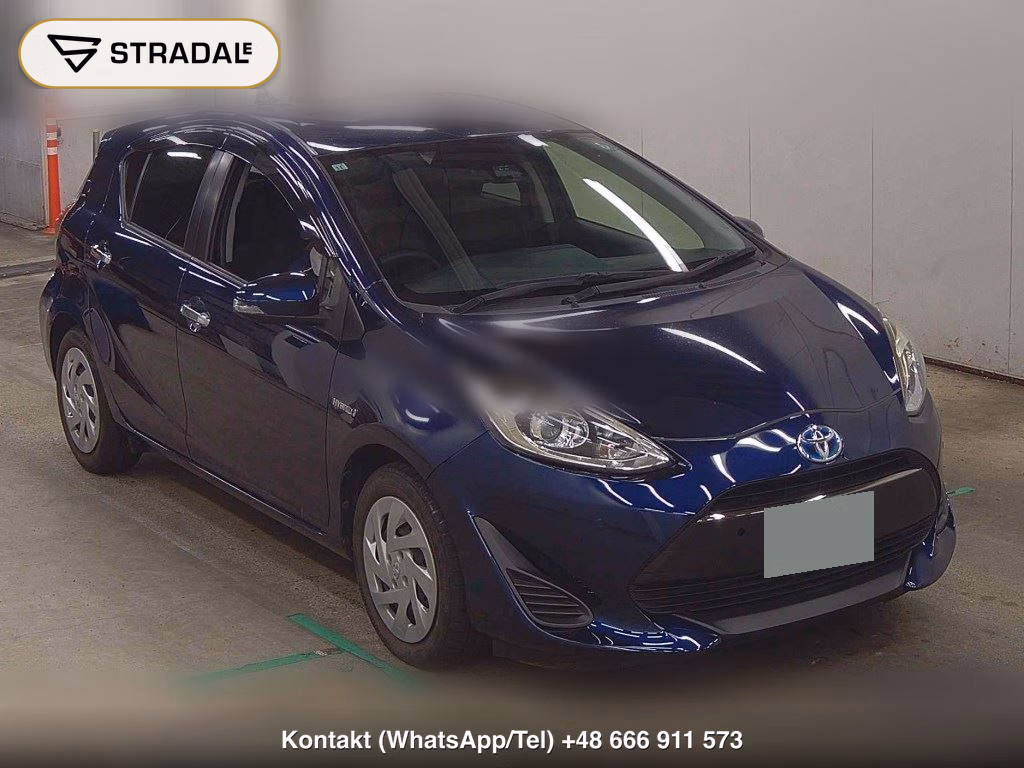 TOYOTA AQUA S STYLE BLACK 2019, aukcja z Japonii, zdjęcie 1