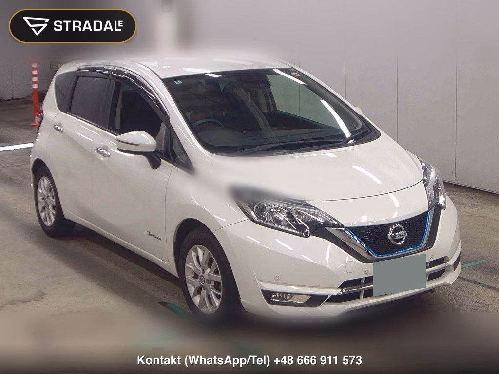 NISSAN NOTE E-POWER MEDALIST 2018, aukcja z Japonii, zdjęcie 1