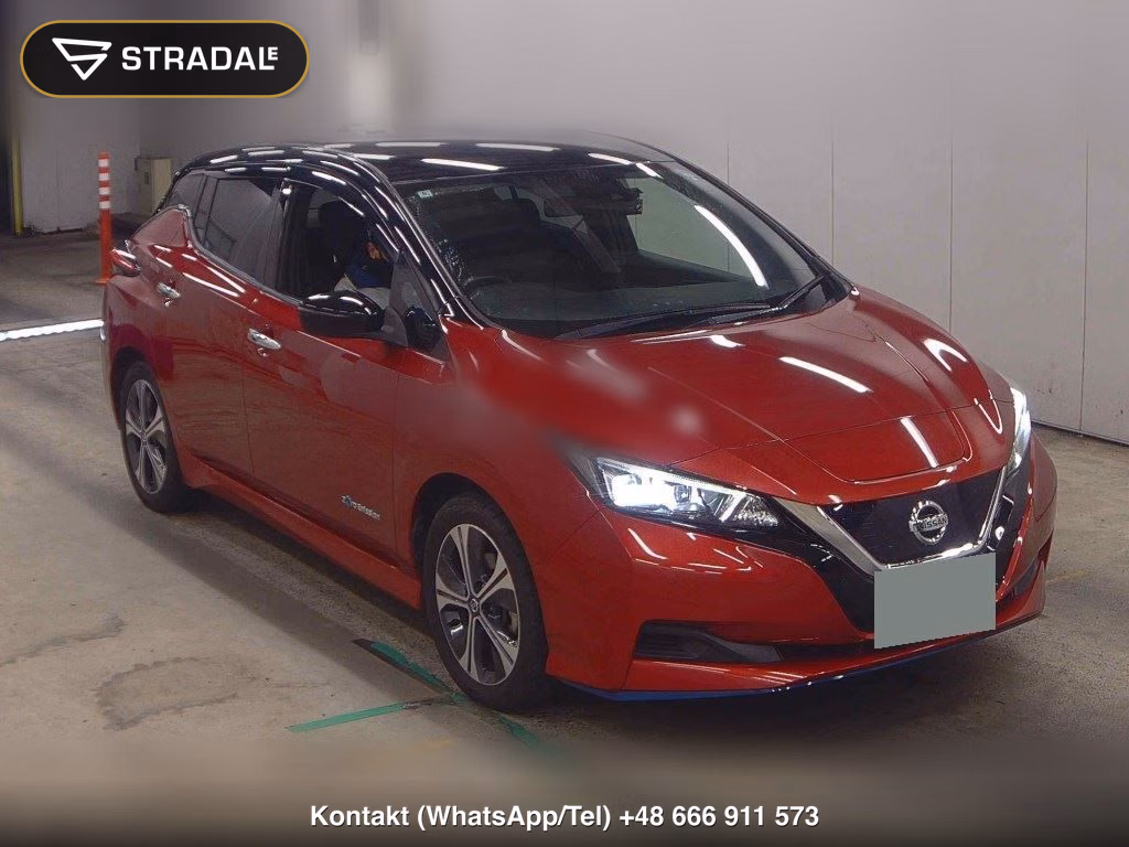 NISSAN LEAF E+ X 2019, aukcja z Japonii, zdjęcie 1
