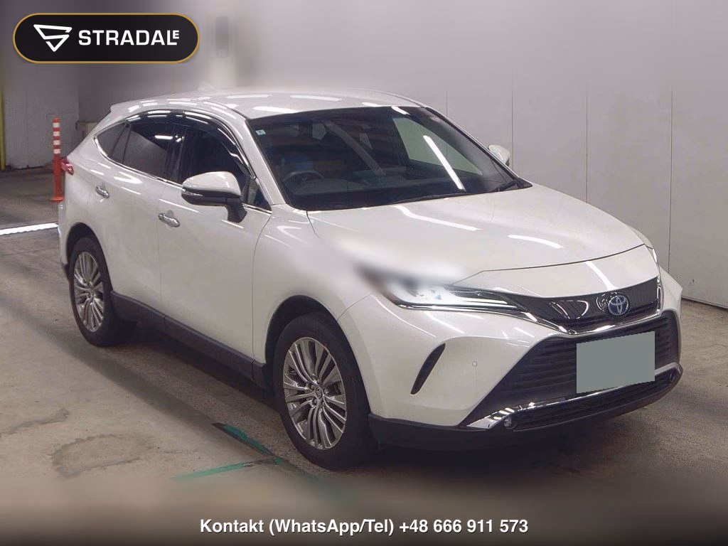 TOYOTA HARRIER HYBRID Z LEATHER PACKAGE 2022, aukcja z Japonii, zdjęcie 1