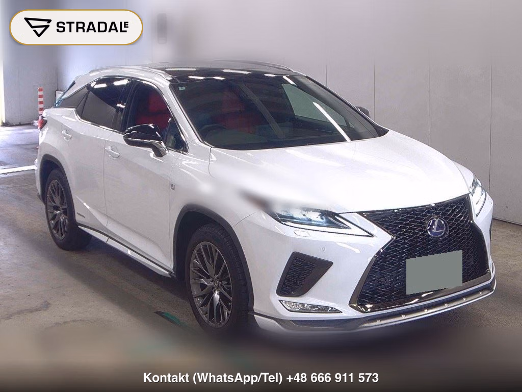 LEXUS RX 4WD RX450H F SPORT 2022, aukcja z Japonii, zdjęcie 1