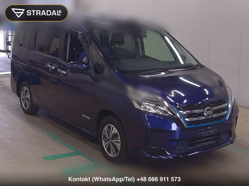 NISSAN SERENA 5D E-POWER XV 2019, aukcja z Japonii, zdjęcie 1