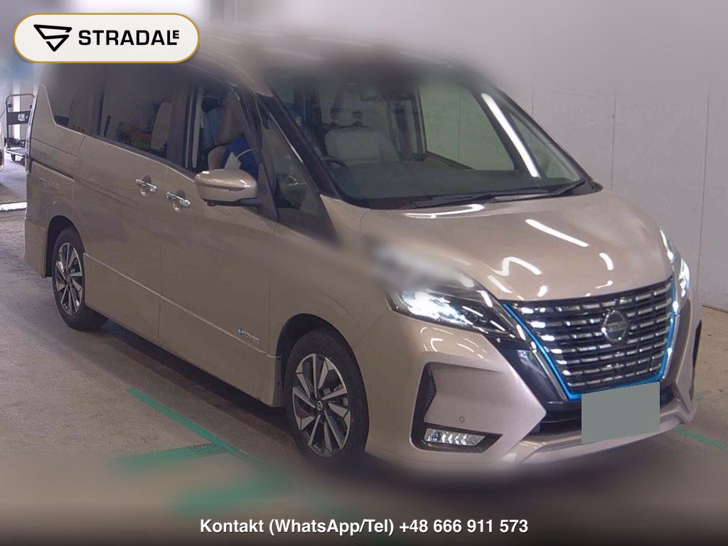 NISSAN SERENA 5D E-POWER HIGHWAY STAR V 2021, aukcja z Japonii, zdjęcie 1