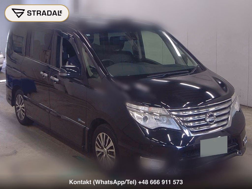 NISSAN SERENA 5D HIGHWAY STAR S-HYBRID ADVANCED SAFETY PA 2015, aukcja z Japonii, zdjęcie 1
