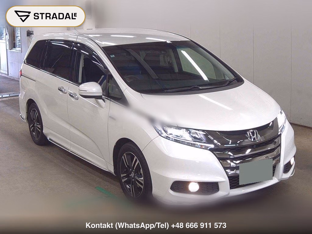 HONDA ODYSSEY HYBRID HYBRID ABSOLUTE HONDA SENSING EX PACK 2016, aukcja z Japonii, zdjęcie 1