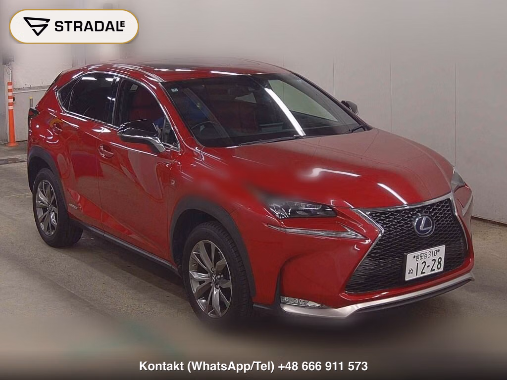 LEXUS NX 4WD NX300H F SPORT 2016, aukcja z Japonii, zdjęcie 1