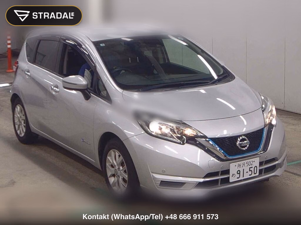 NISSAN NOTE E-POWER X 2019, aukcja z Japonii, zdjęcie 1